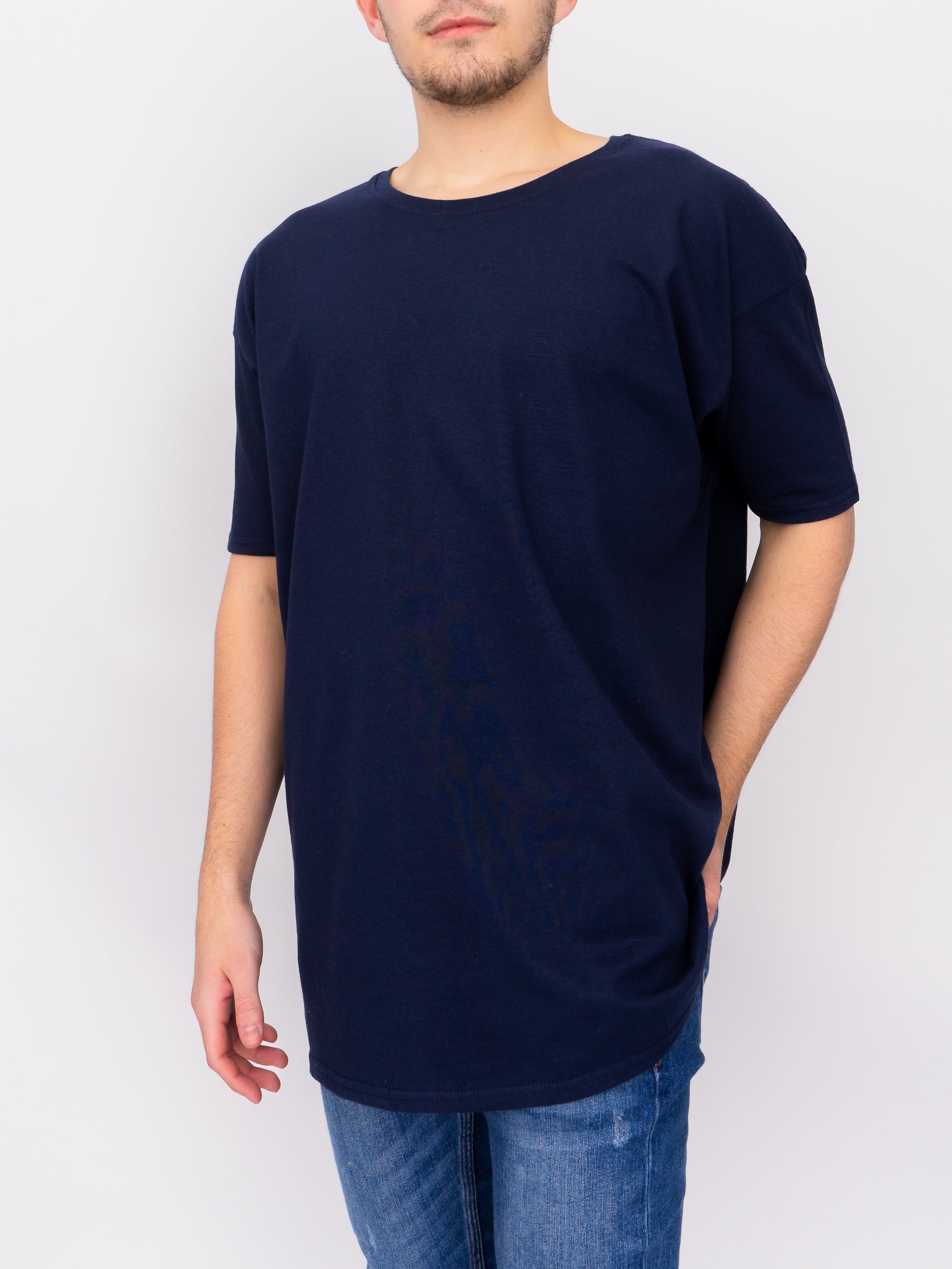 Deep blue t clearance shirt